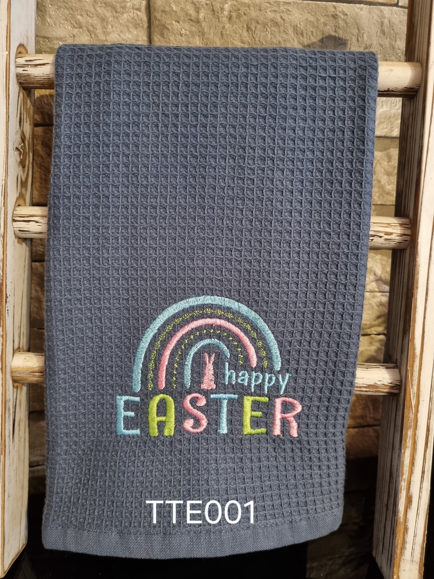 Embroidered Tea Towel Easter Collection