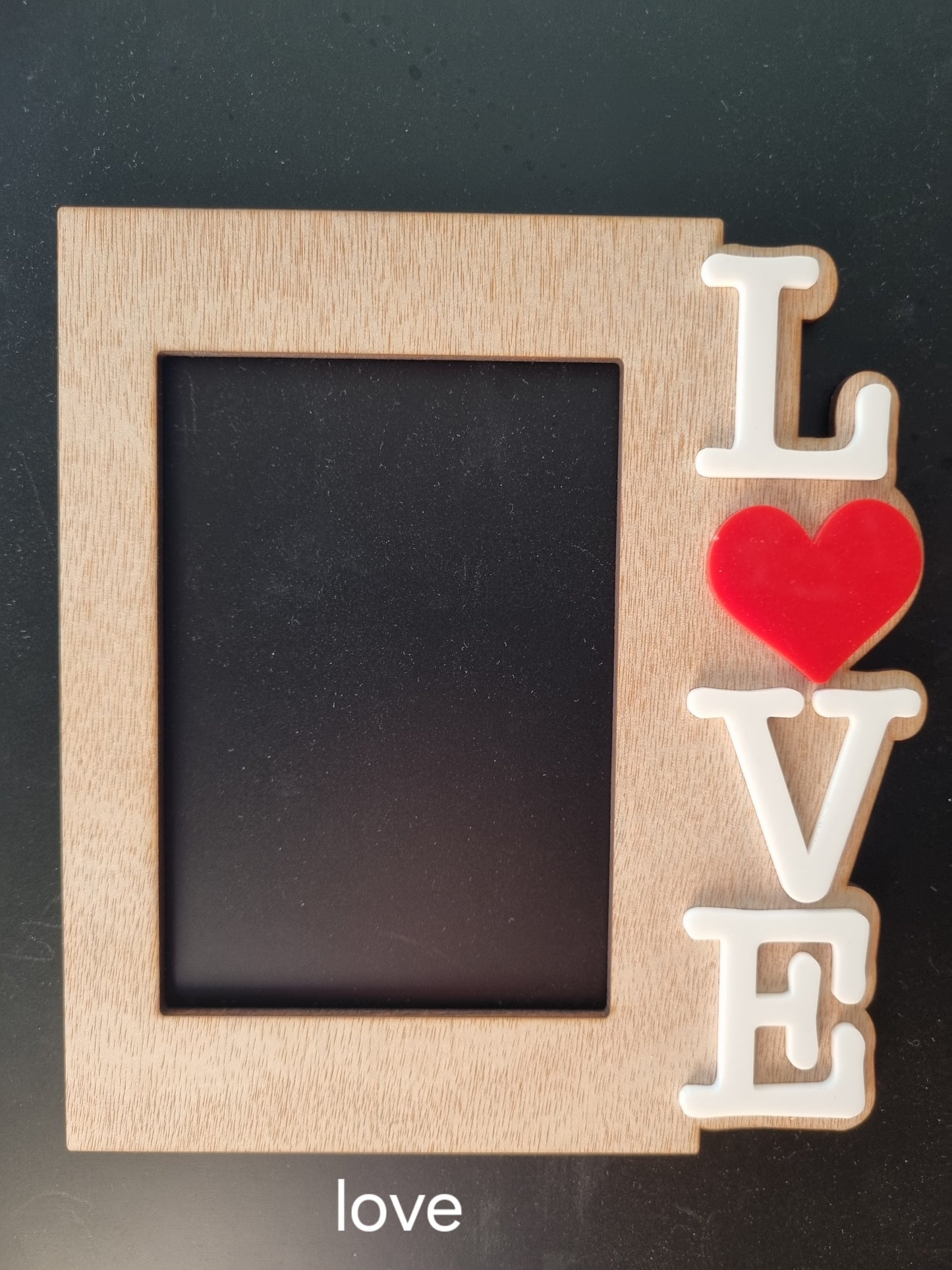 Fun Photo Frame  Magnet Collection Love