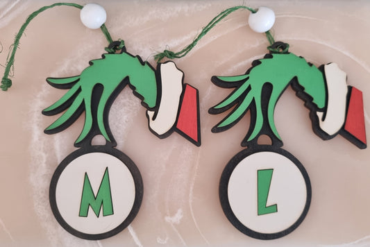 Grinch Christmas Ornament