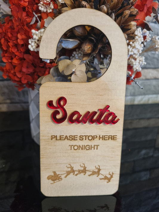 Santa Please Stop Here Tonight