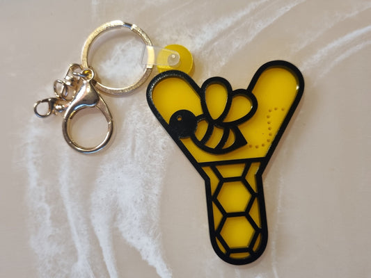 Bee Keyring