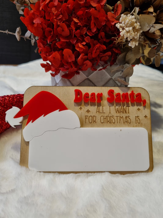 Dear Santa Letter