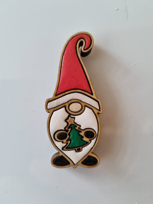 Christmas Gnome Magnet