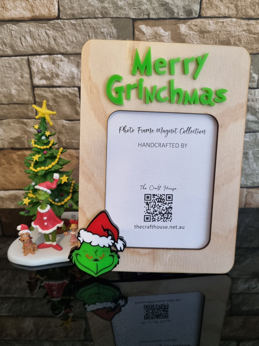 Fun Photo Frame Magnet Collection Grinch