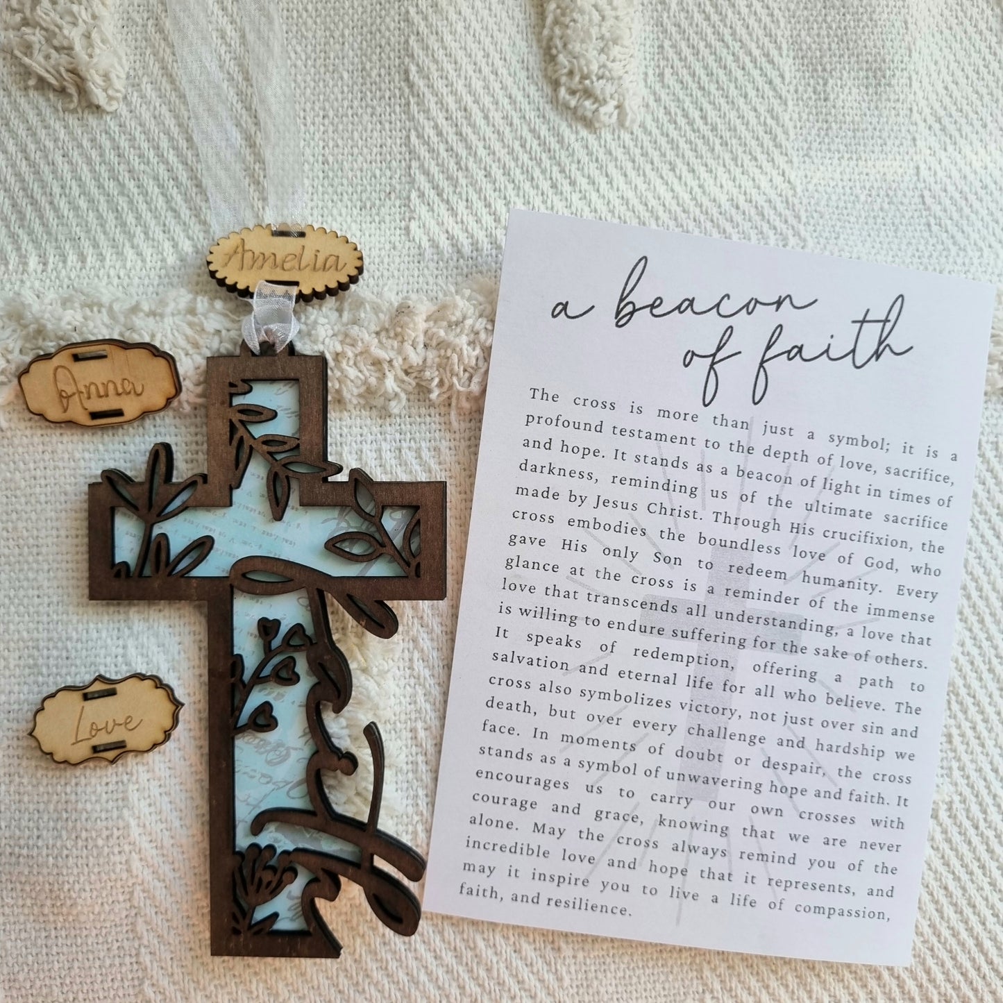 Cross Inspirational Keepsake Story Card