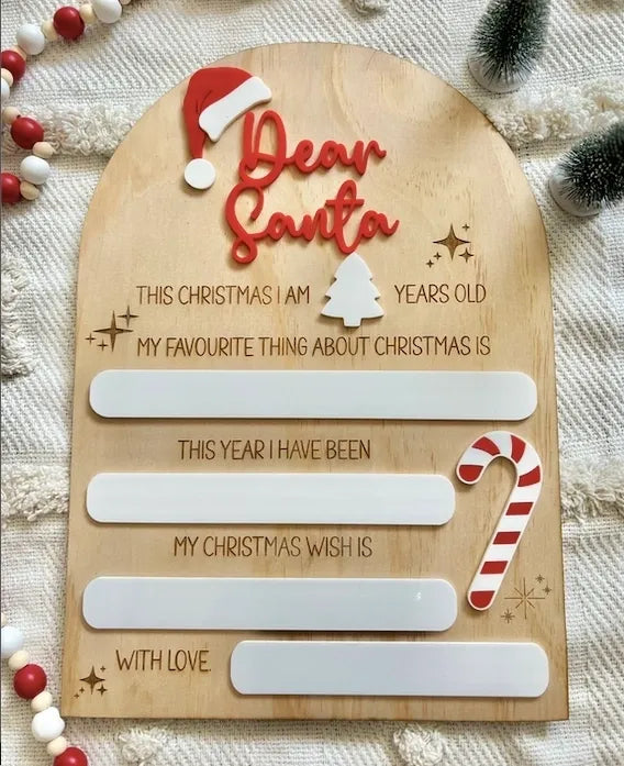 "Dear Santa" Board