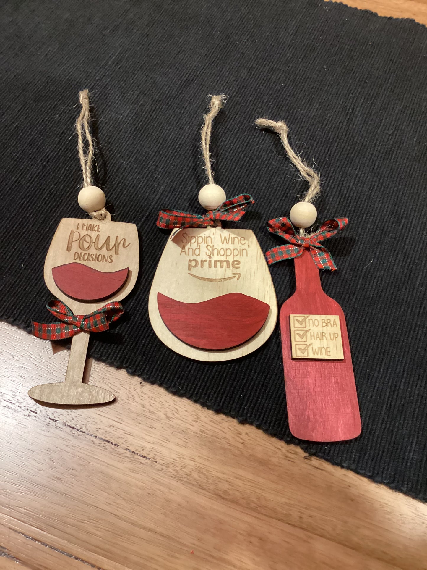 Wine Ornaments