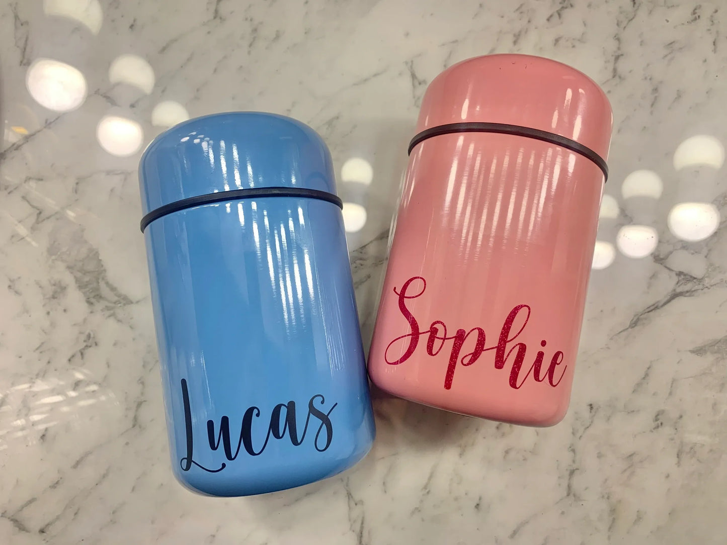 Personalised Lunch Flask with Spoon