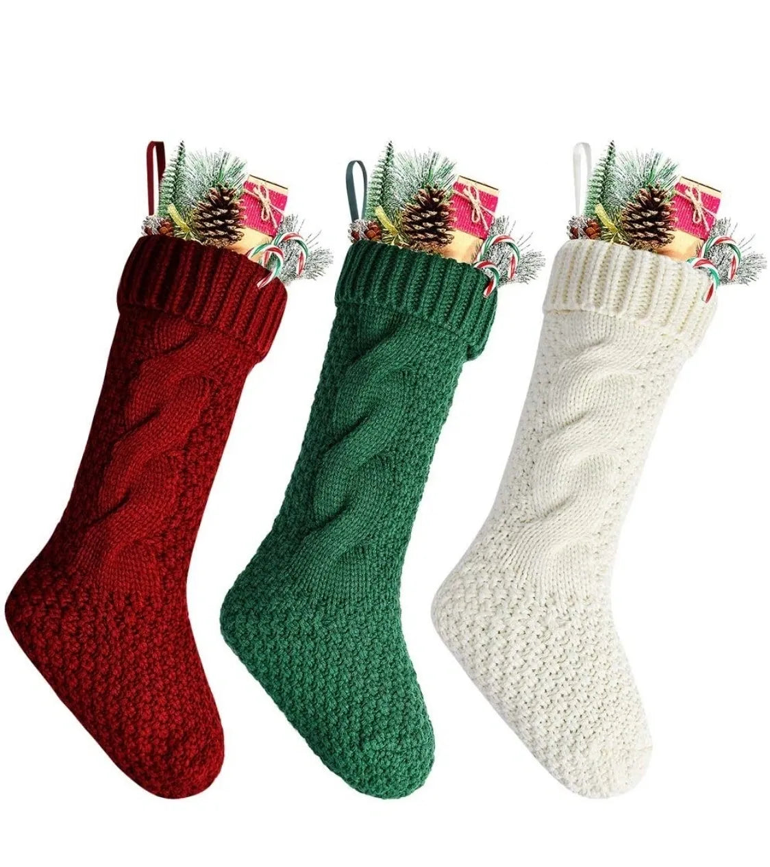 Knitted Christmas Stockings