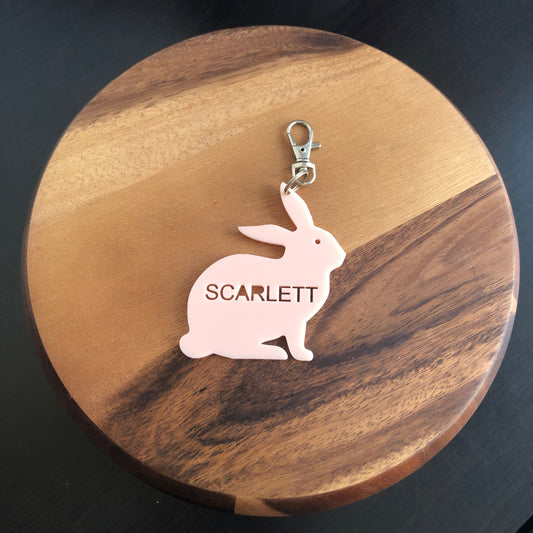 Bunny Acrylic Keyring