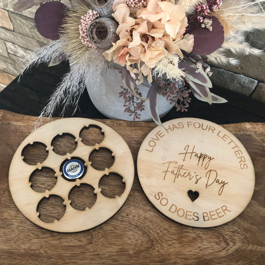 Beer Cap Coaster - Round