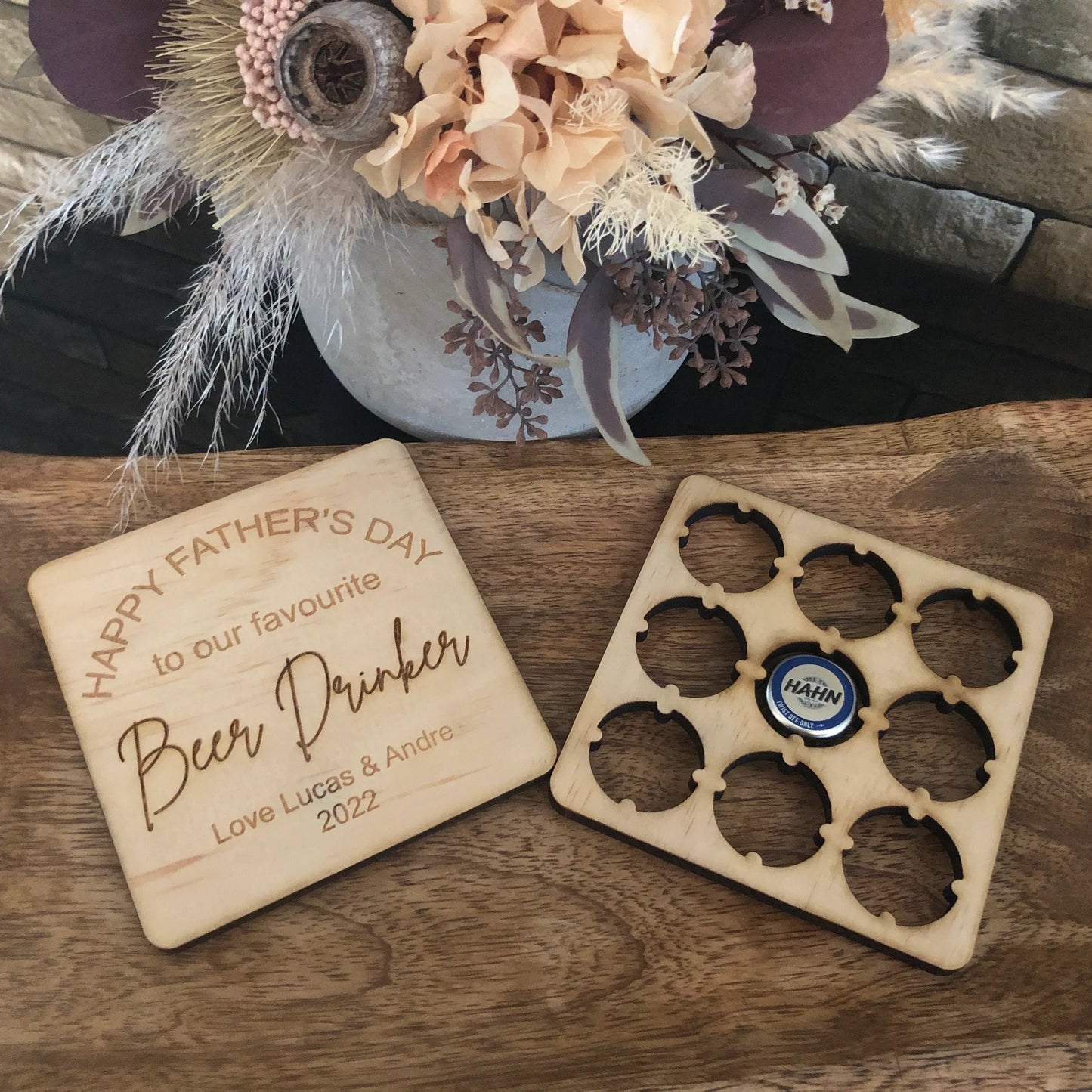 Beer Cap Coaster - Square