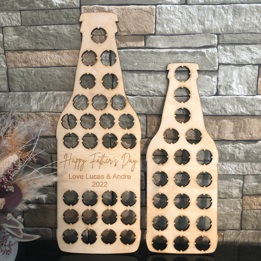 Beer Cap Holder - Bottle Shaped