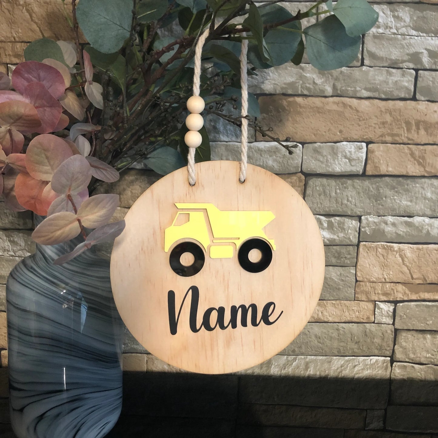 Truck Wall-Door Hanging Plaque