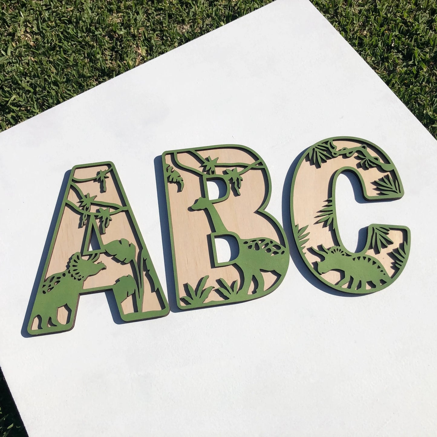 Themed Letters - Dino