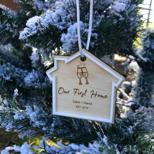 Our First Home Ornament