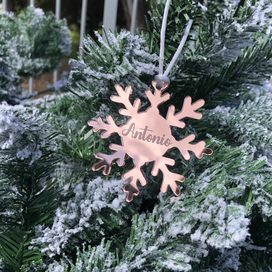 Snowflake Bauble