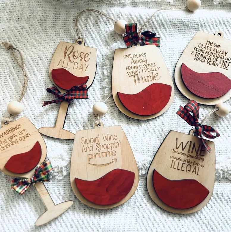 Wine Ornaments