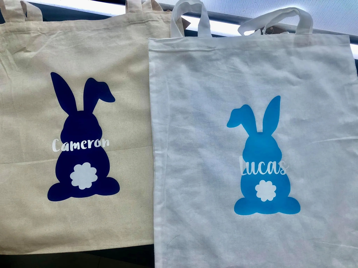 Personalised Easter Tote Bags