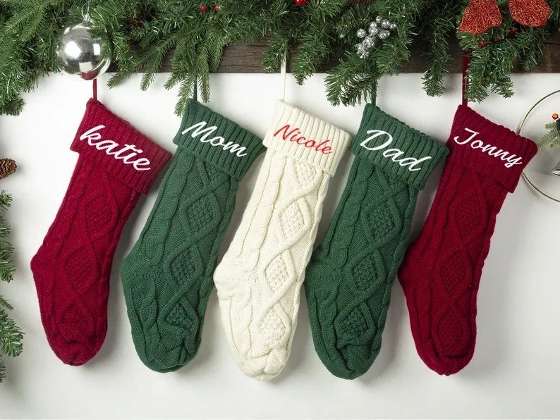 Knitted Christmas Stockings