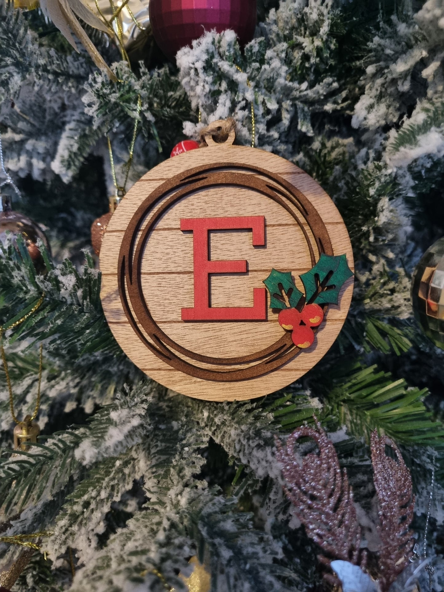 Christmas Farmhouse Bauble